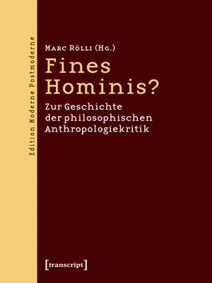 cover image of Fines Hominis?